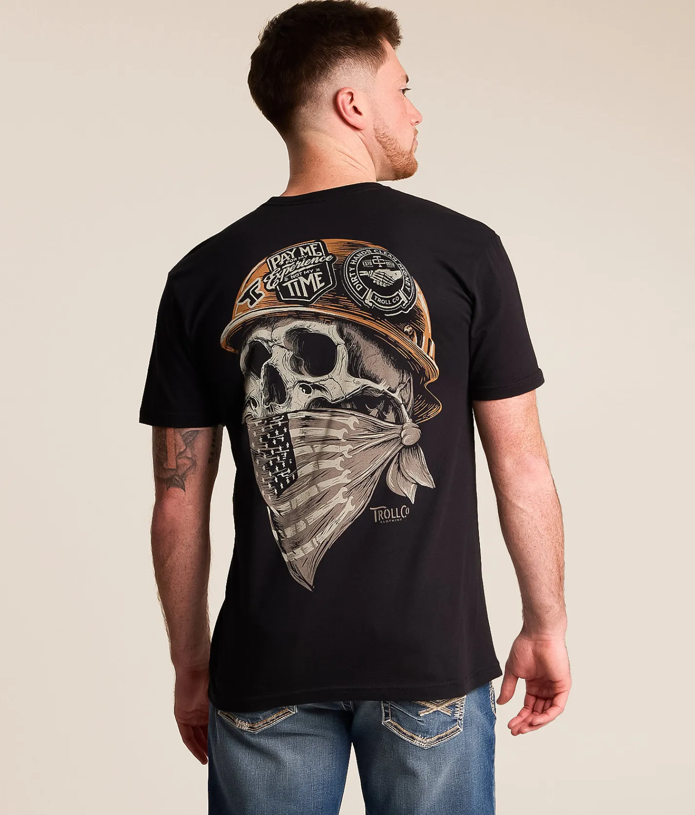 Troll Co Headstrong T-Shirt Black Best