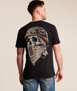 Graphic T-Shirts | Troll Co Headstrong T-Shirt Black