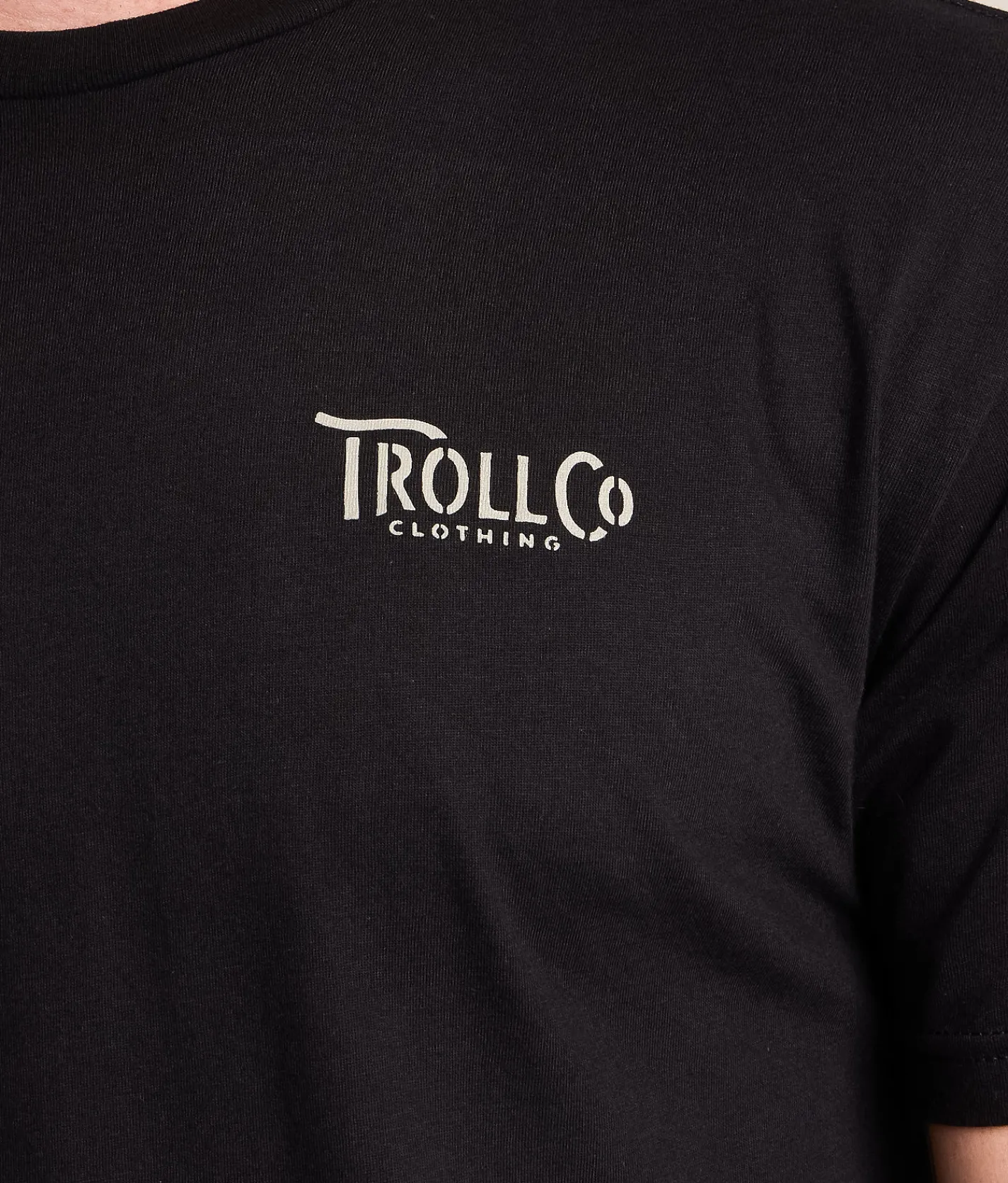 Graphic T-Shirts | Troll Co Headstrong T-Shirt Black