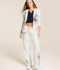 Bottoms | Ed Hardy Heart Sweatpant Ivory