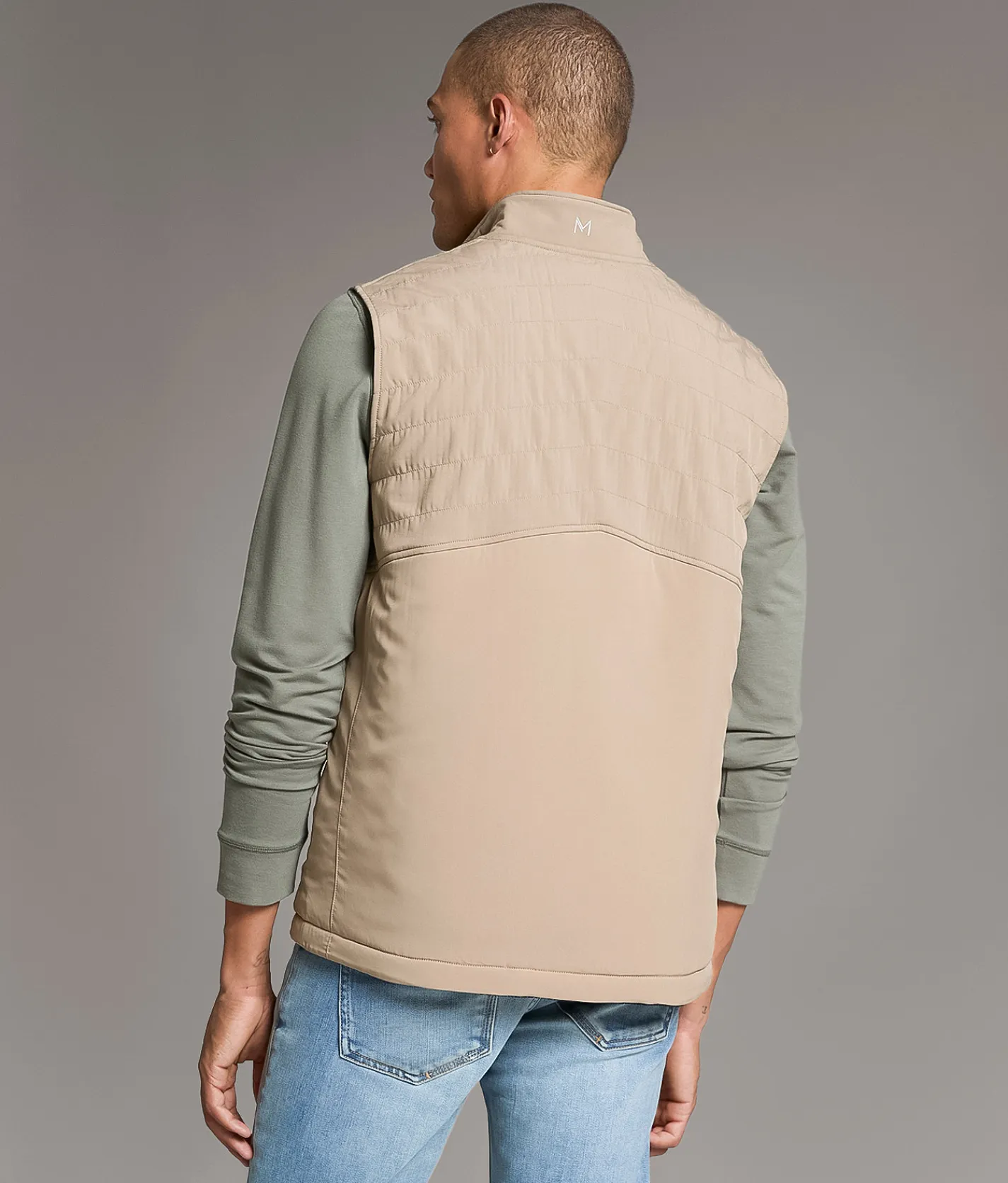 Maven Co-op Heat Mixed Media Vest Fungi