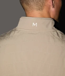 Tops | Maven Co-op Heat Mixed Media Vest Fungi