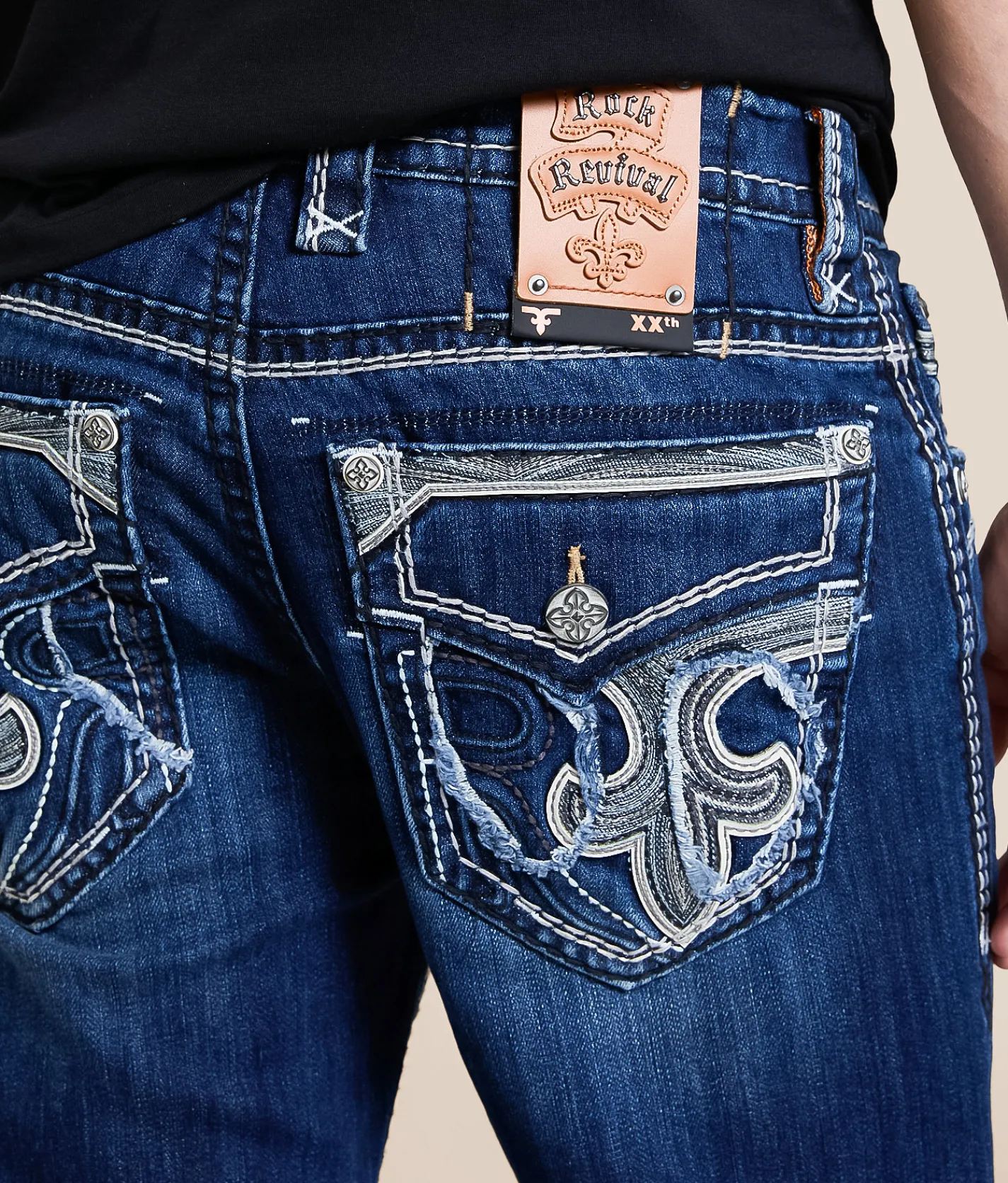 Rock Revival Heath Alternative Straight Stretch Jean Heath J202 Best