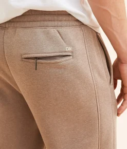 Departwest Heathered Jogger Sepia Tint New