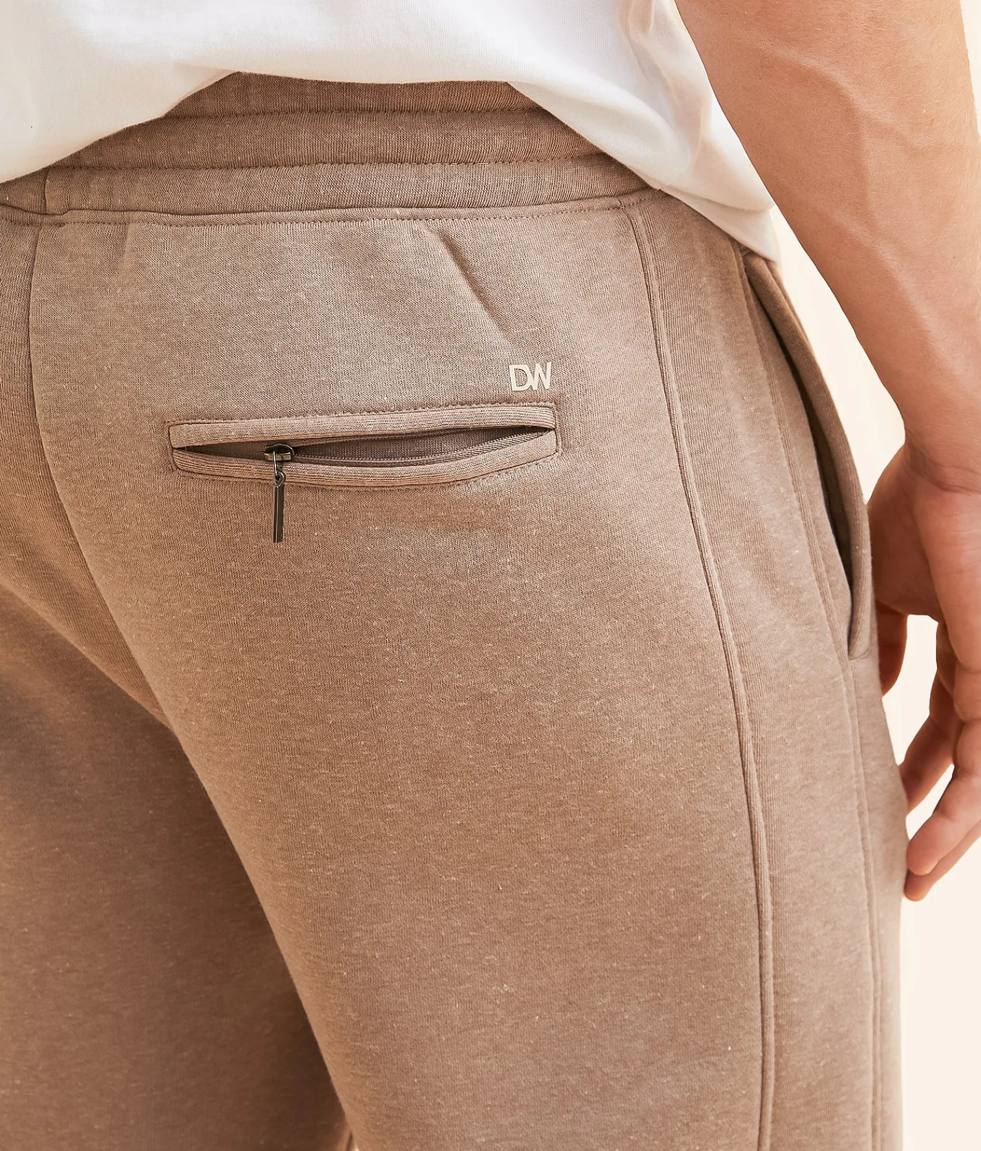 Departwest Heathered Jogger Sepia Tint New