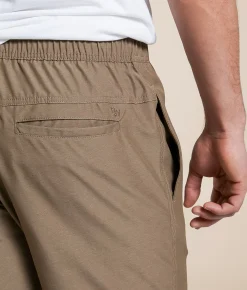 Bottoms|Shorts | Departwest Heathered Stretch Short Walnut