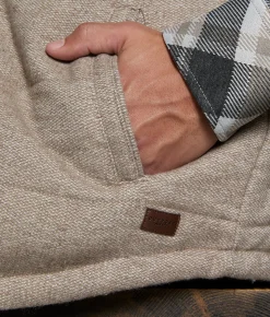 Tops|Coats & Jackets | Outpost Makers Heathered Vest Light Tan Brown