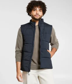 Tops|Coats & Jackets | Maven Co-op Heat Puffer Vest Black