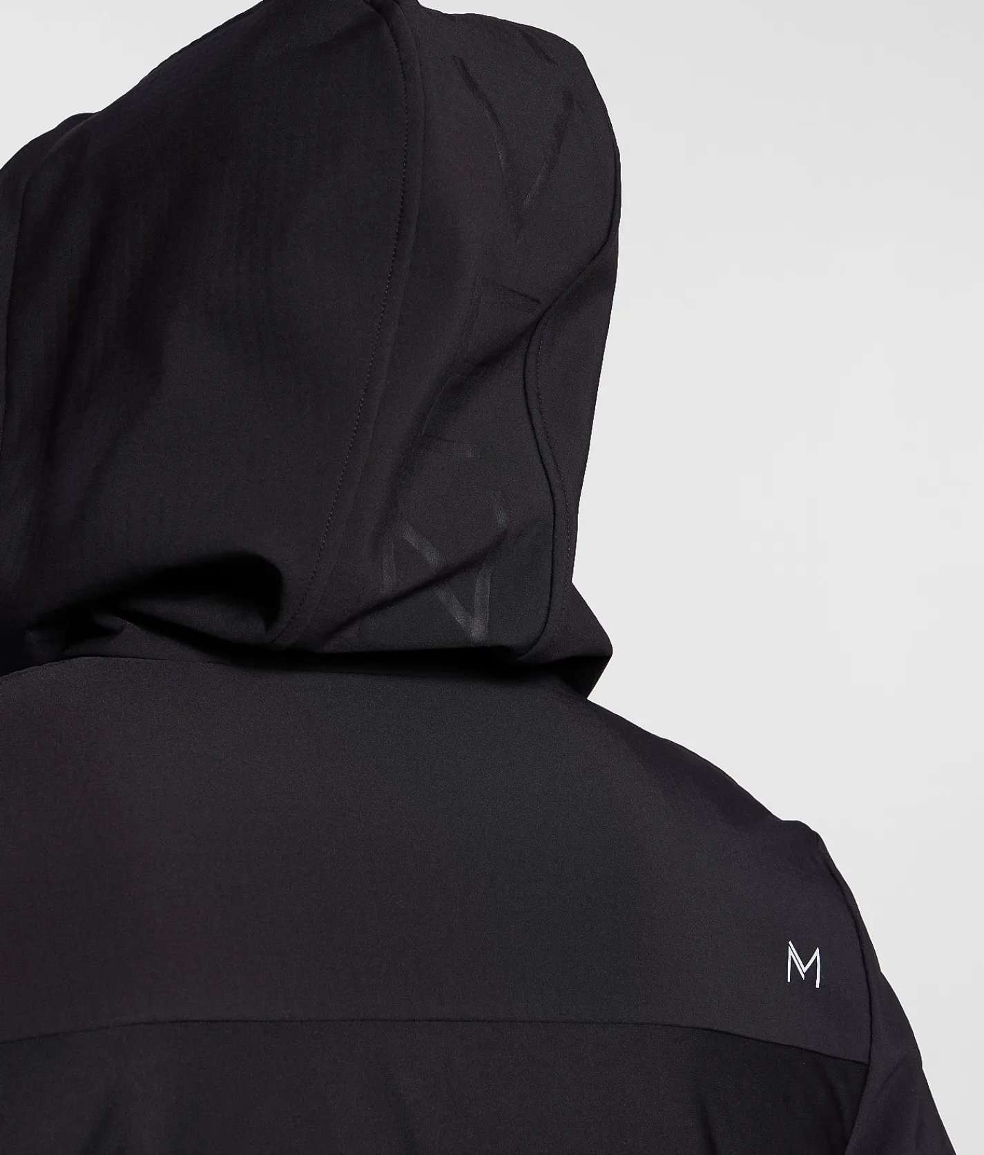 Tops | Maven Co-op Heat Quilted Softshell Hooded Jacket Black