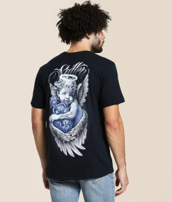 Sullen Heavenly T-Shirt Obsidian New