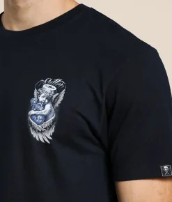 Graphic T-Shirts | Sullen Heavenly T-Shirt Obsidian