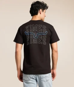 Tops|Graphic T-Shirts | Kimes Ranch Heavy Branded T-Shirt Black
