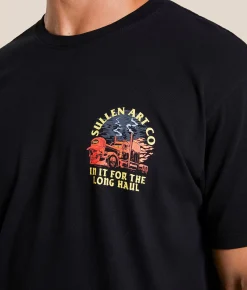 Sullen Hell's Highway T-Shirt Jet Black