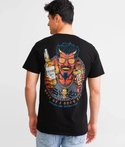 Graphic T-Shirts | Sullen Helluva Time T-Shirt Jet Black