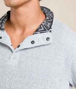 Tops | Departwest Henley Pullover White