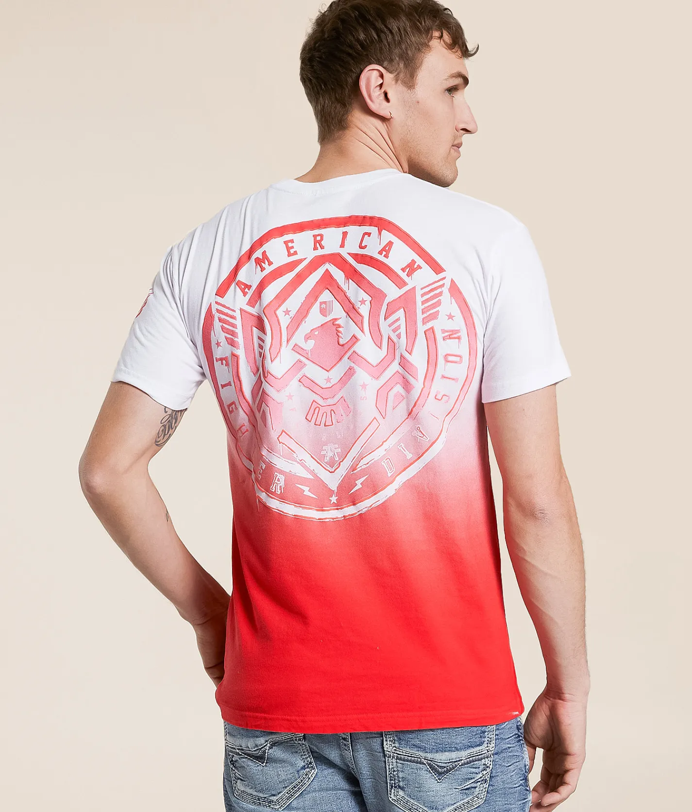 American Fighter Henniker T-Shirt White Multi Best