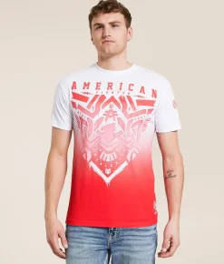 American Fighter Henniker T-Shirt White Multi Best