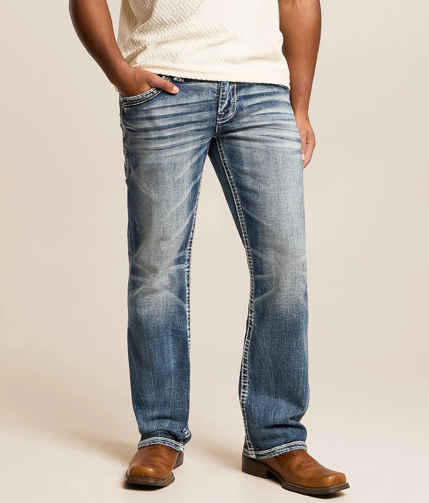 Bottoms|Rock Revival Jeans | Rock Revival Henry Boot Stretch Jean Henry B202