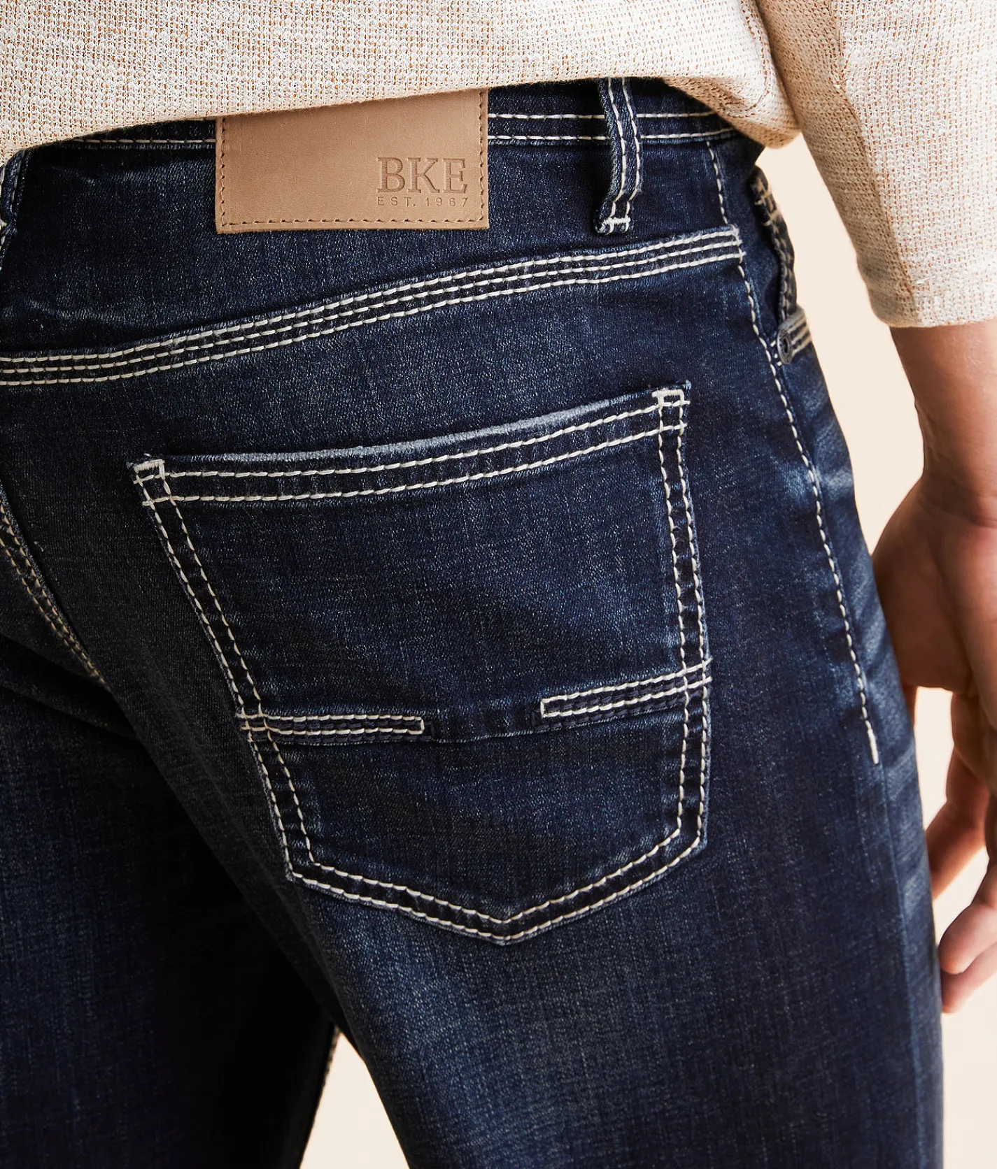 Sale Jeans|Bottoms | BKE Henry Straight Stretch Jean Paseo