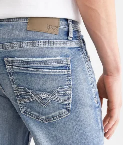 Bottoms|Bke Jeans | BKE Henry Straight Stretch Jean Selvidge
