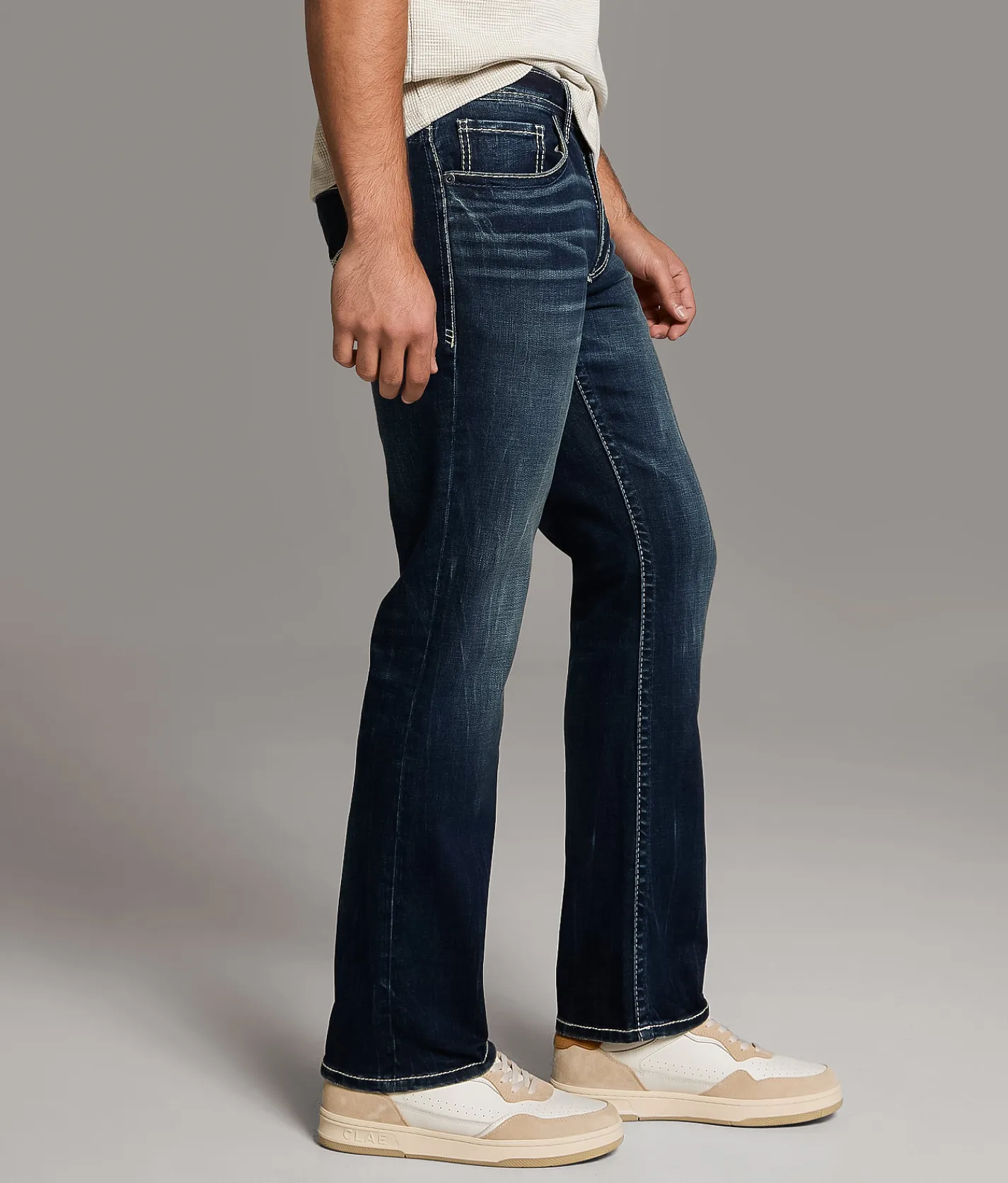 Bke Jeans|Jeans | BKE Henry Straight Stretch Jean Saxon