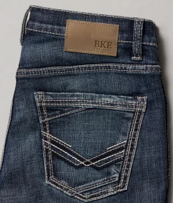 Bottoms|Bke Jeans | BKE Henry Straight Stretch Jean Gobstone