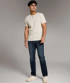 BKE Henry Straight Stretch Jean Saxon Hot
