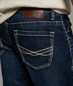 BKE Henry Straight Stretch Jean Saxon Hot
