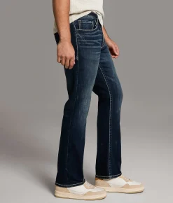 BKE Henry Straight Stretch Jean Saxon Hot