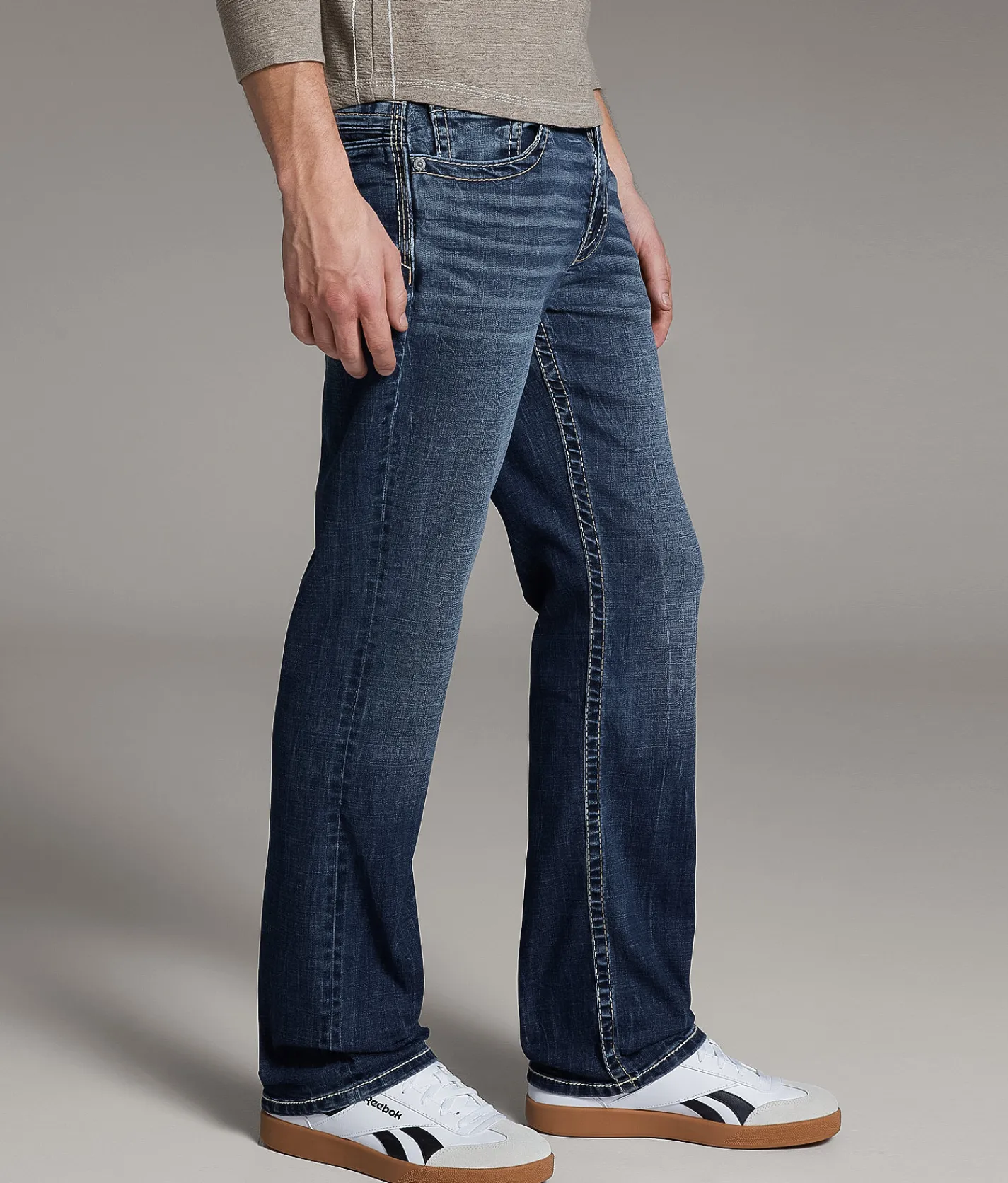 BKE Henry Straight Stretch Jean Raclette Online