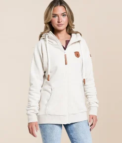 Wanakome Hera Hoodie Heather Oatmeal Sale