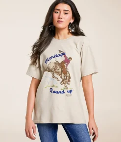 Ariat Heritage Boyfriend T-Shirt Ancient Scroll