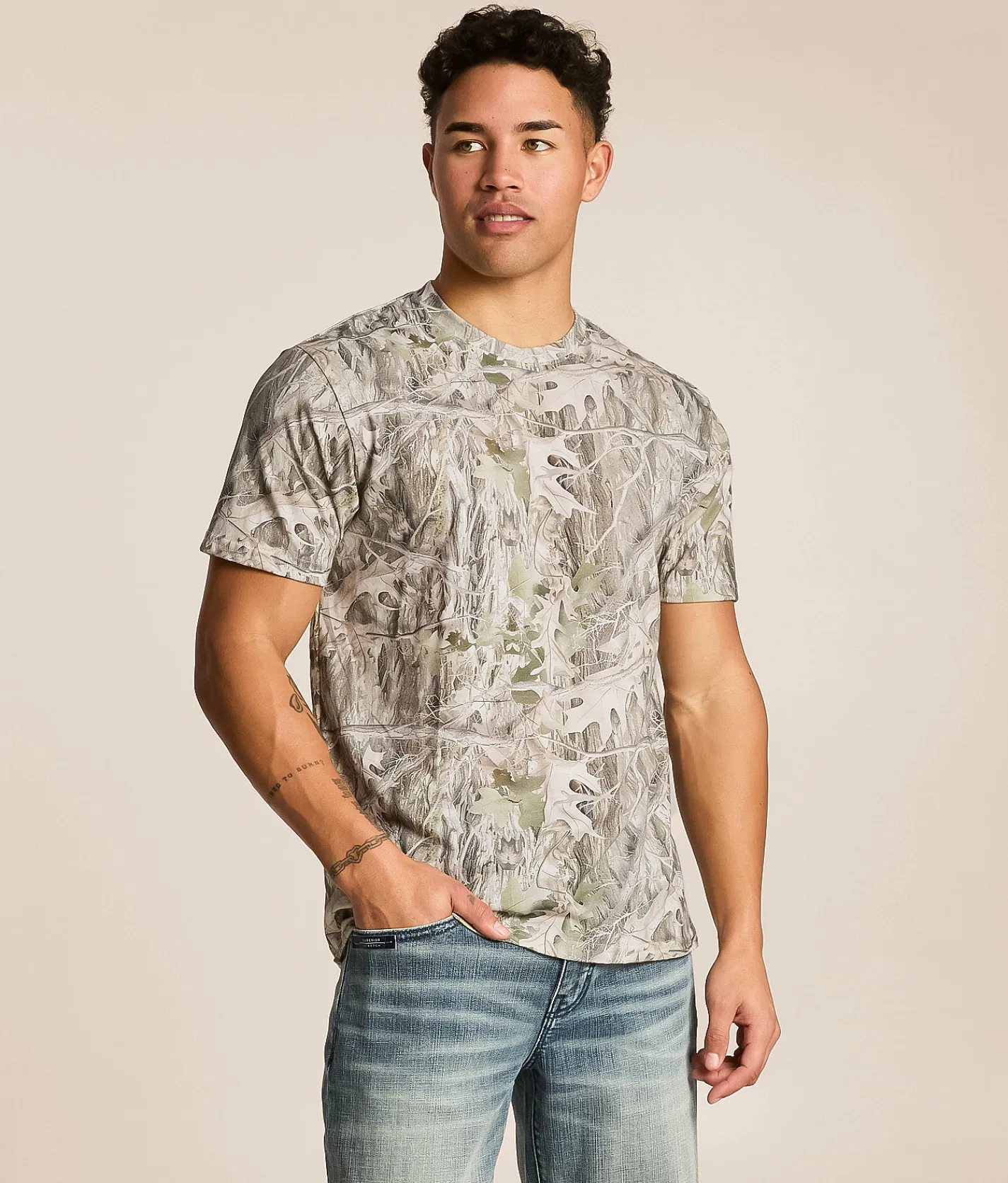 Tops | Howitzer Heritage Camo T-Shirt Sand
