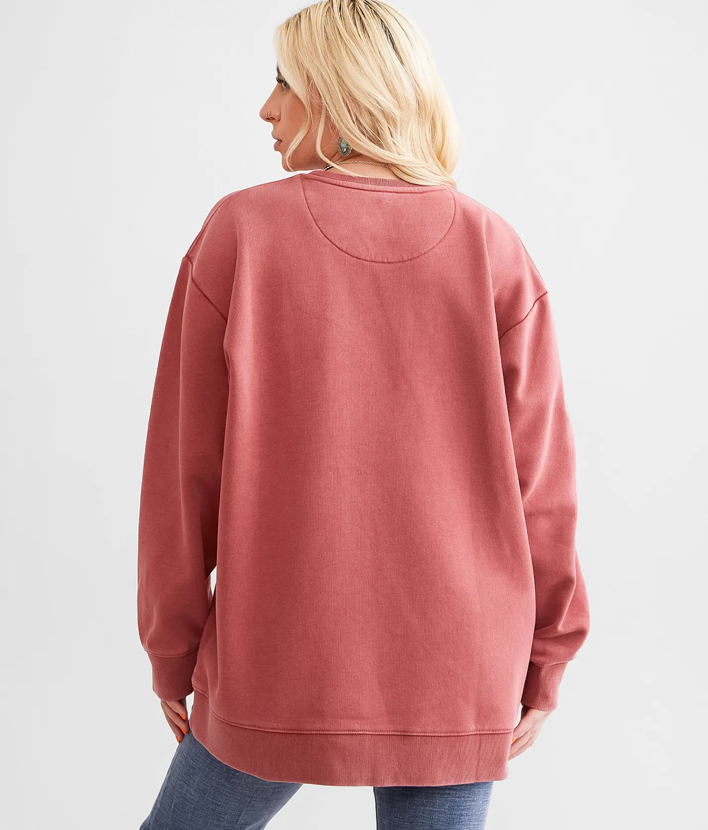 Wrangler® Heritage Denim Oversized Pullover Ladrillo Outlet