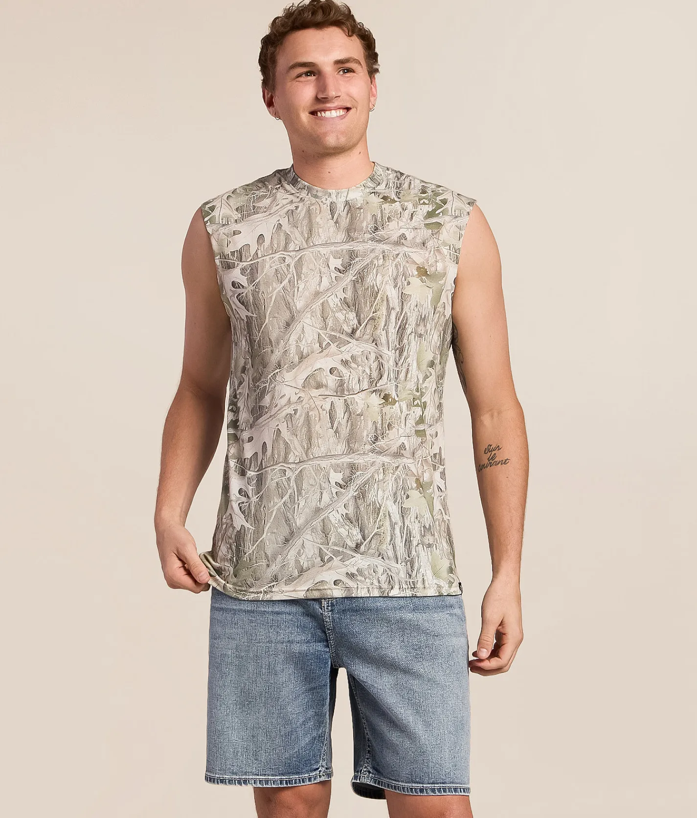 Tops | Howitzer Heritage Muscle Tank Top Sand