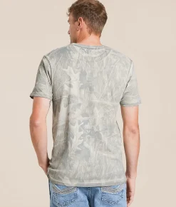 Tops|Graphic T-Shirts | Howitzer Heritage T-Shirt Moonbeam