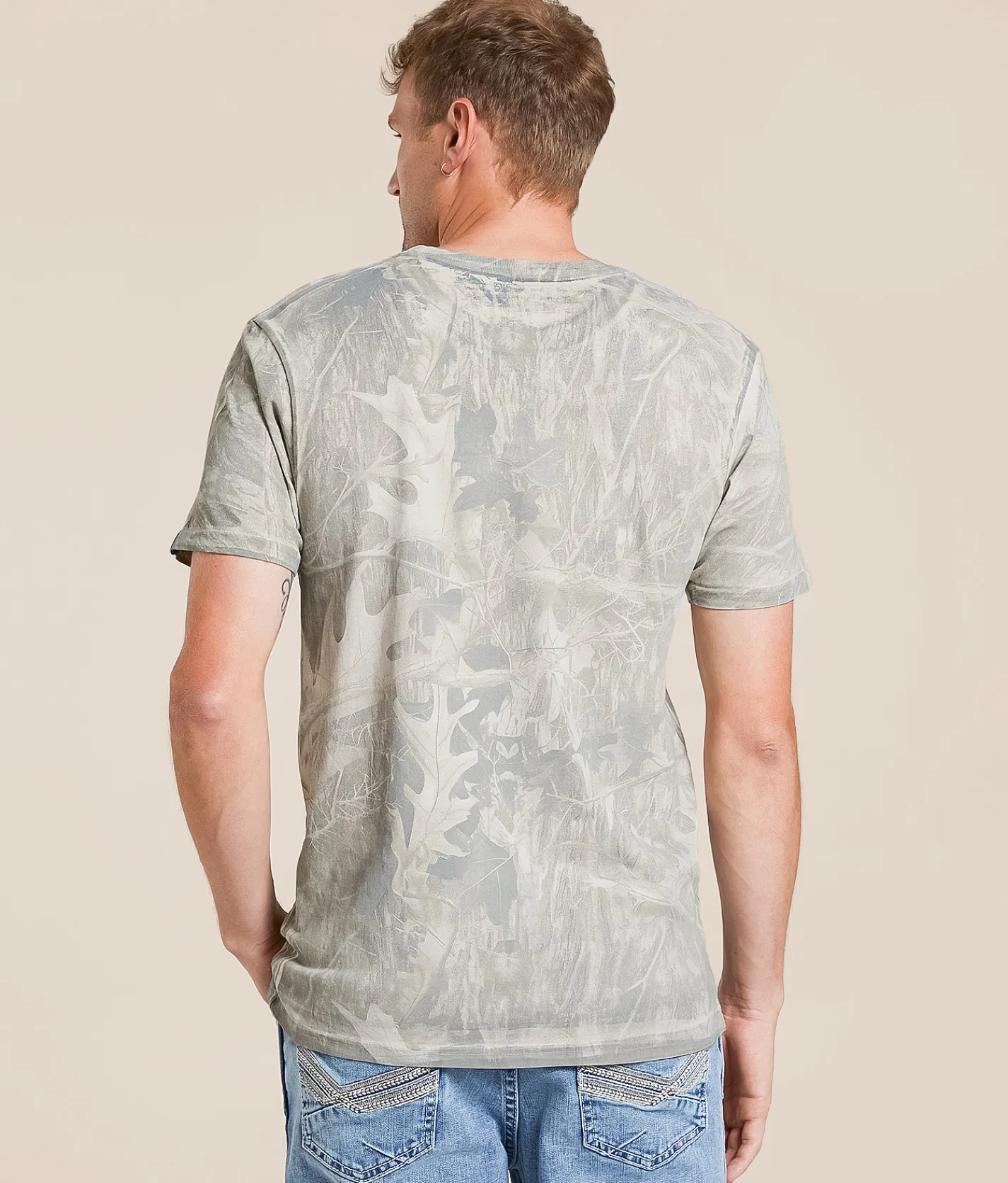 Tops|Graphic T-Shirts | Howitzer Heritage T-Shirt Moonbeam