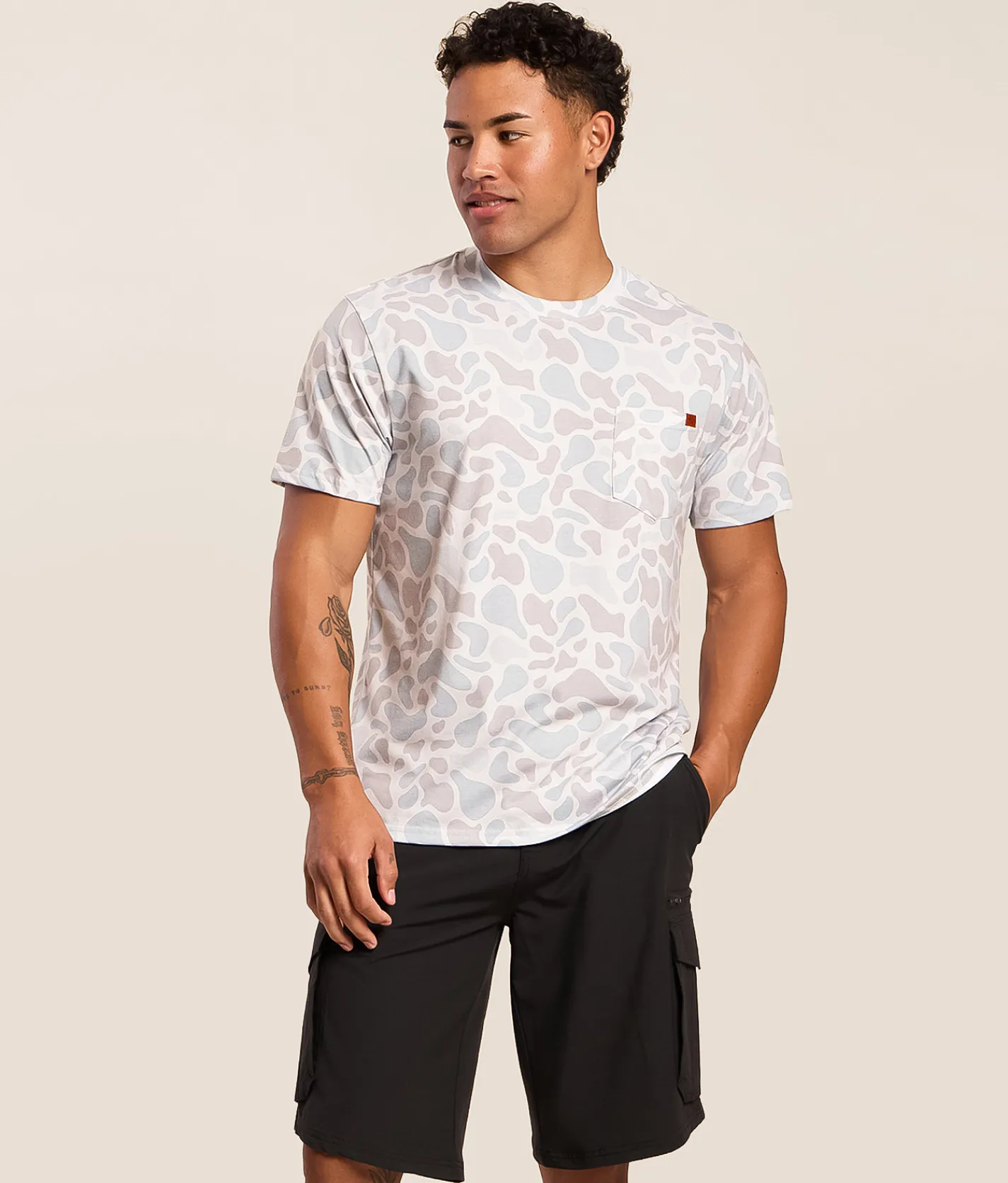 Tail Chasers Club Heritage T-Shirt White Multi Discount