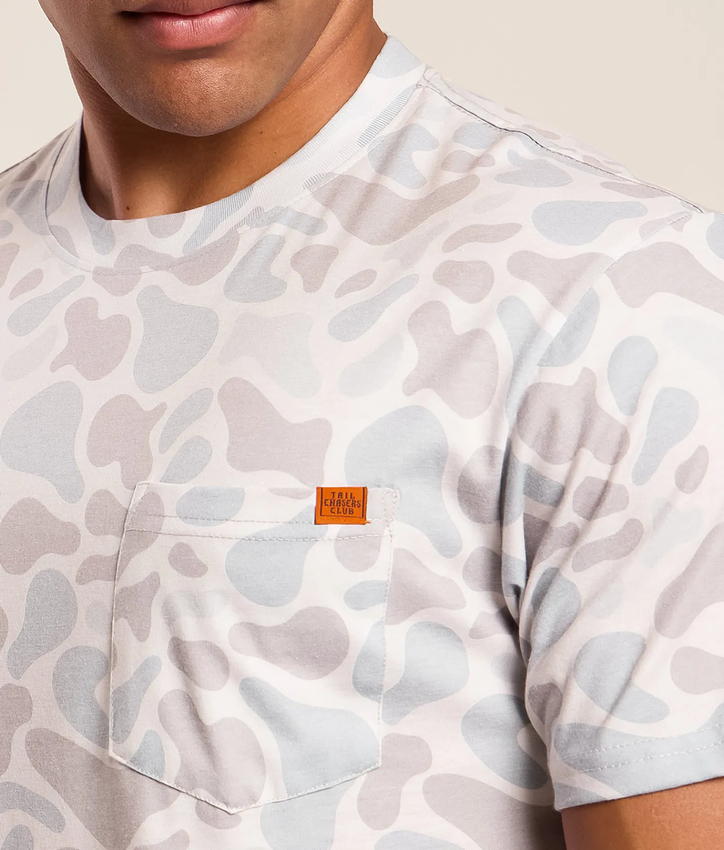 Tail Chasers Club Heritage T-Shirt White Multi Discount