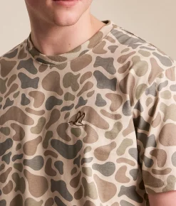 Tops | Tail Chasers Club Heritage T-Shirt Ivory Pigment Dye