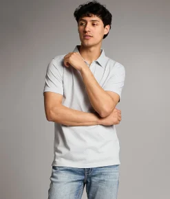 BKE Herringbone Polo Grey New