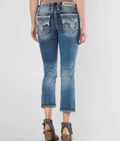 Jeans|Bottoms | Rock Revival Hettie Cuffed Stretch Capri Jean Hettie C206