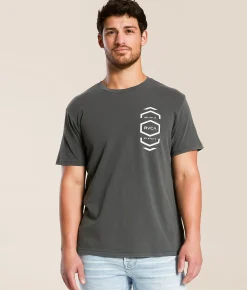 Tops|Graphic T-Shirts | RVCA Hexalots T-Shirt Pirate Black