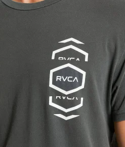 Tops|Graphic T-Shirts | RVCA Hexalots T-Shirt Pirate Black