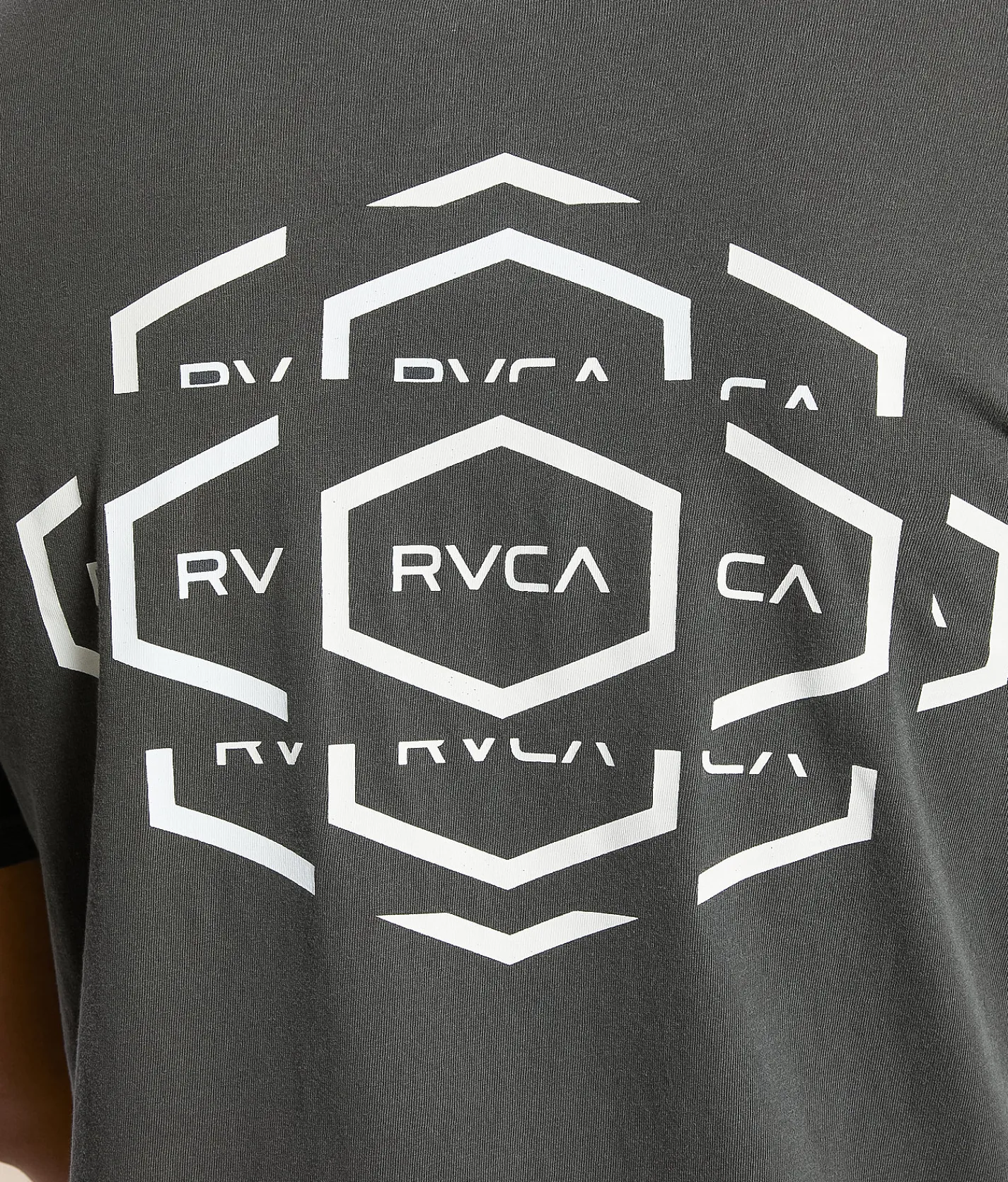 Tops|Graphic T-Shirts | RVCA Hexalots T-Shirt Pirate Black