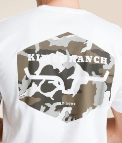 Tops|Graphic T-Shirts | Kimes Ranch Hex Camo T-Shirt Black