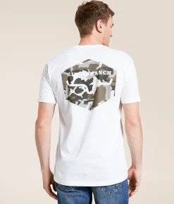 Tops|Graphic T-Shirts | Kimes Ranch Hex Camo T-Shirt Black
