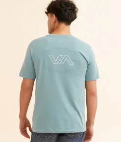 Graphic T-Shirts|Activewear | RVCA Hex Code Sport T-Shirt Haze Sport