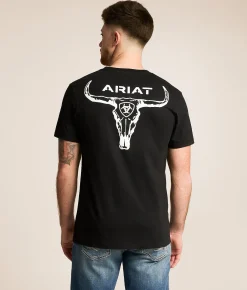 Tops|Graphic T-Shirts | Ariat Hex Diamond T-Shirt Black