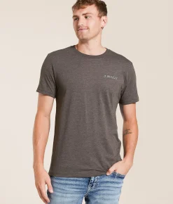 Tops|Graphic T-Shirts | Ariat Hidden Tigers Camo T-Shirt Heather Brown